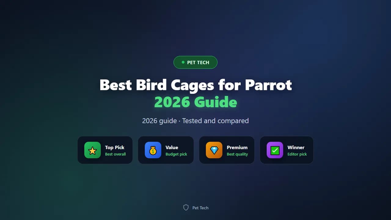 Best Bird Cages for Parrots of 2026 (Roomy and Safe)