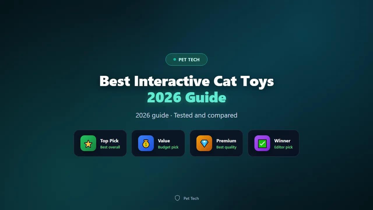 Best Interactive Cat Toys of 2026 for Indoor Boredom